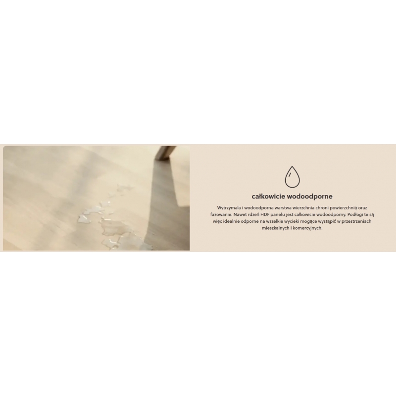 Najmocniejszy na świecie panel podłogowy Berry Alloc Grand Majestic AC6 Katla Arctic 62002835; (z podkładem) 12,3x303x2410 mm WYPRZEDAŻ